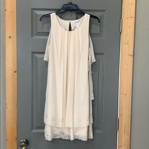 Jessica Simpson off white/ cream dress